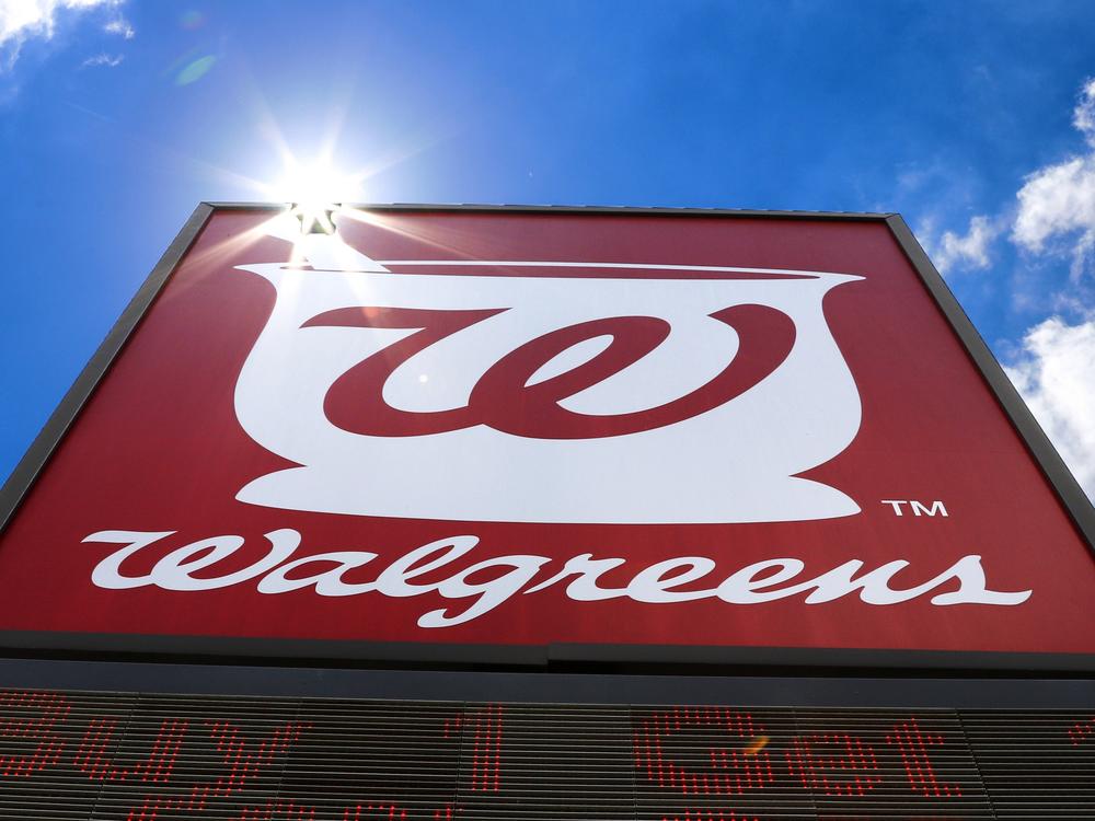A sign for Walgreens Pharmacy in Pittsburgh.