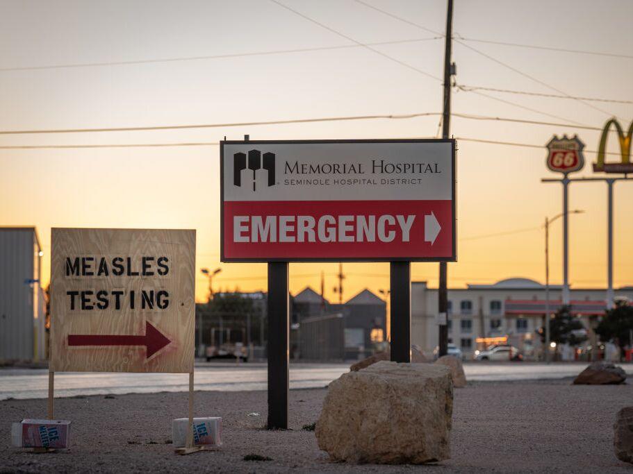 A second death has been confirmed in the measles outbreak in West Texas. An unvaccinated adult tested positive for the virus across the border in New Mexico.