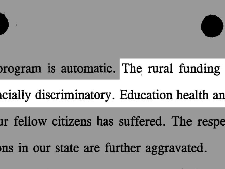 A 2001 order from Alaska Superior Court Judge John Reese.