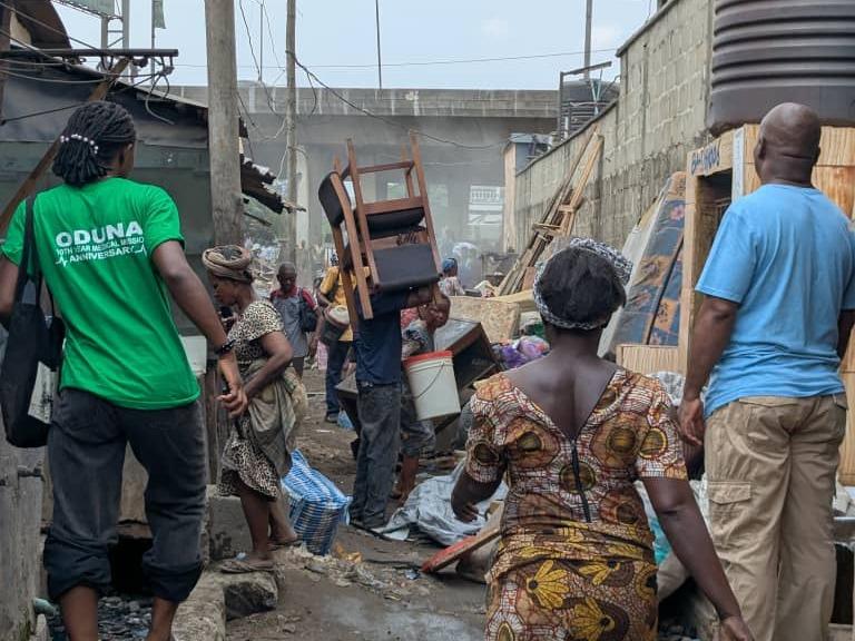 The Lagos community of Ilaje-Otumara,  is coveted by real estate agents, with its close proximity to rich waterfront neighborhoods