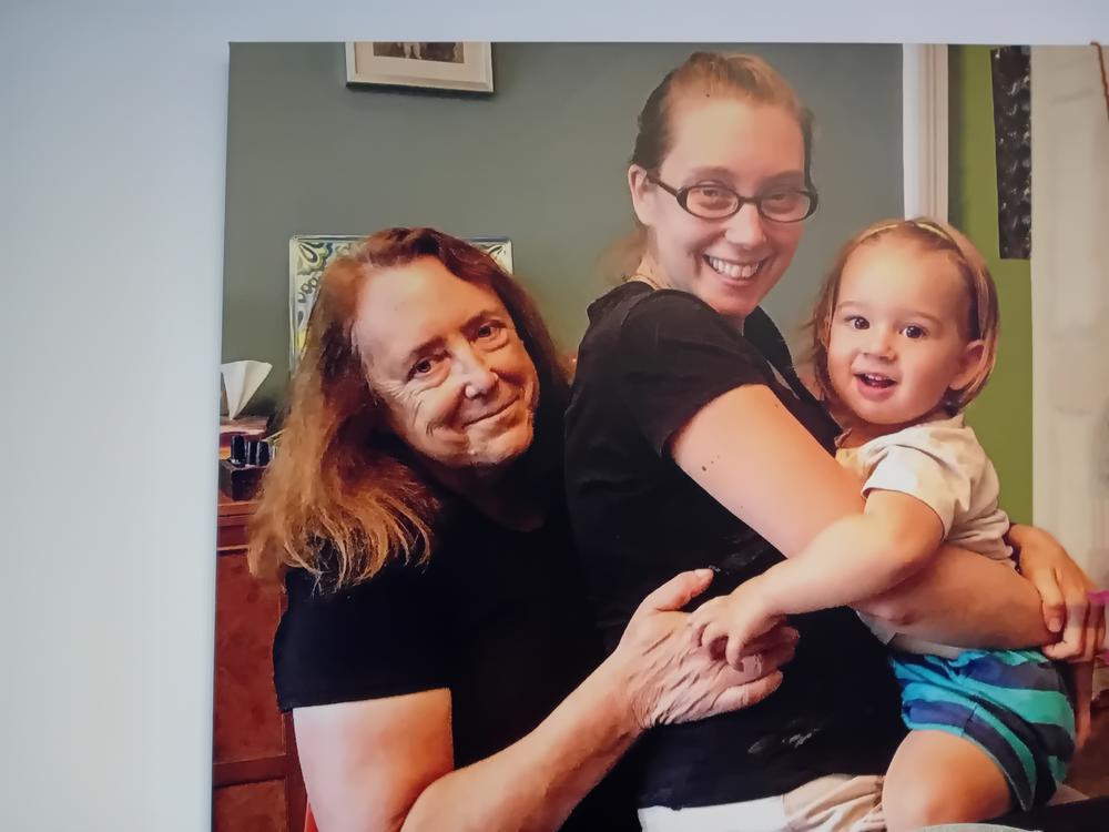 Kathleen Moffitt says her mom taught her important lessons in life and in death.