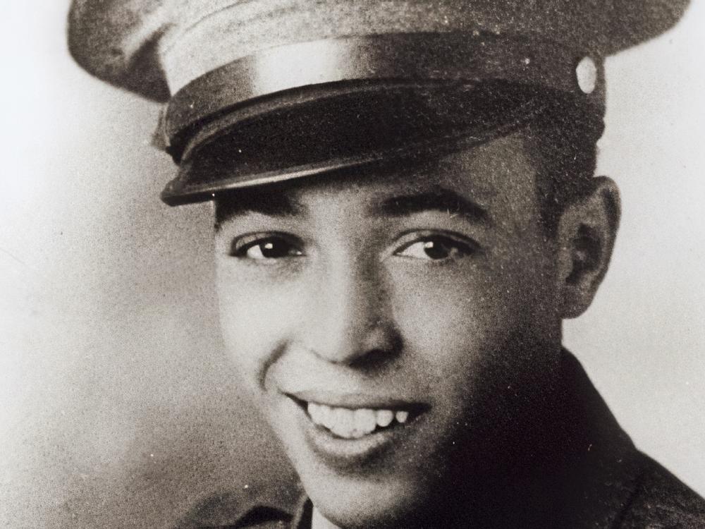World War II Medal of Honor recipient Pfc. Harold Gonsalves during World War II.