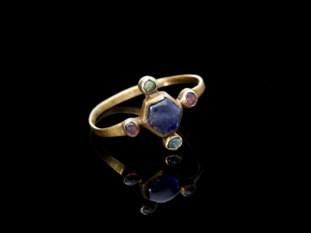 The gold ring was uncovered in 2019.