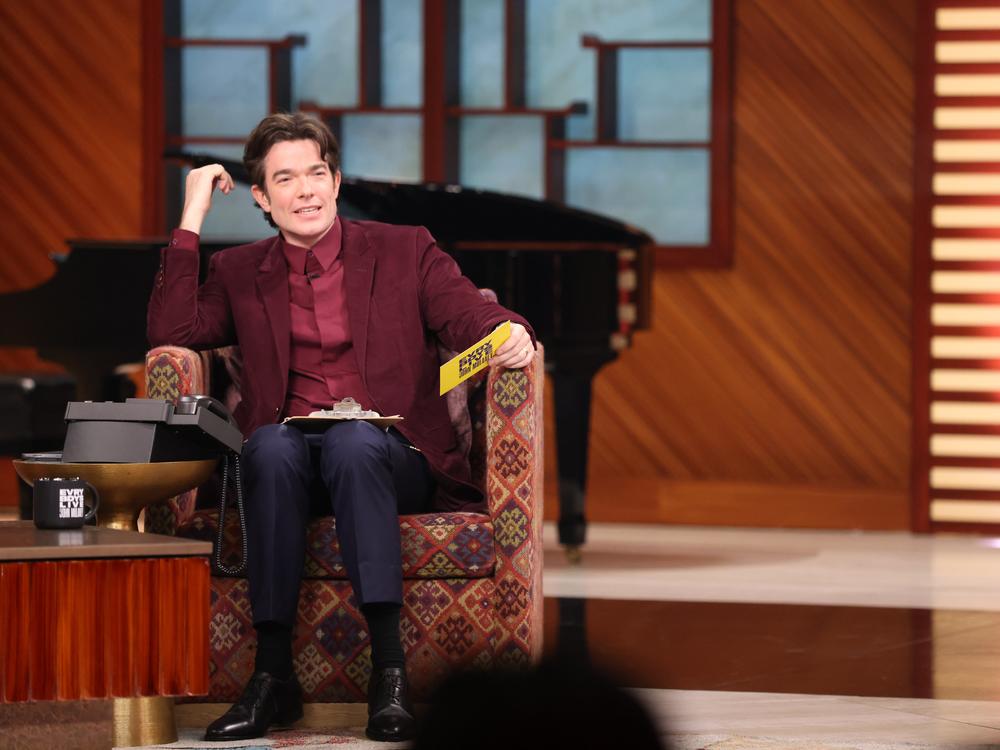 John Mulaney hosts <em>Everybody's Live with John Mulaney</em> on Wednesday night. The program runs on Wednesdays starting at 10 p.m. Eastern for 11 more weeks.