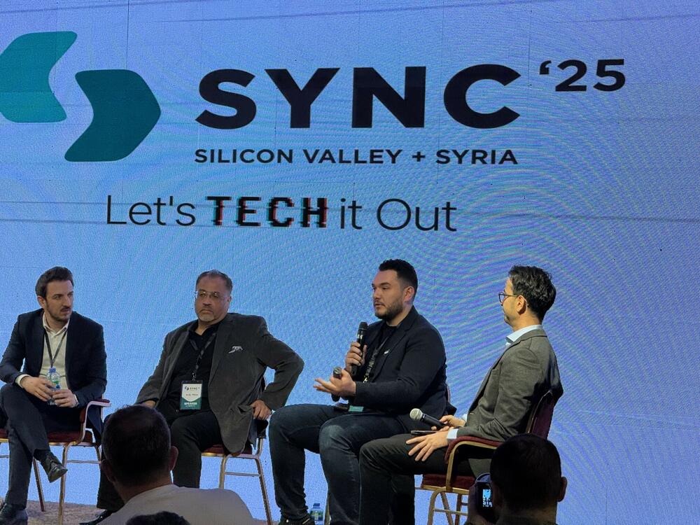 Some 700 people attended a recent tech conference in Damascus, Syria. Most were Syrian and Syrian-American. Due to the war and sanctions, Syria's tech industry has been largely isolated for years. The country continues to struggle with basic services such as electricity.