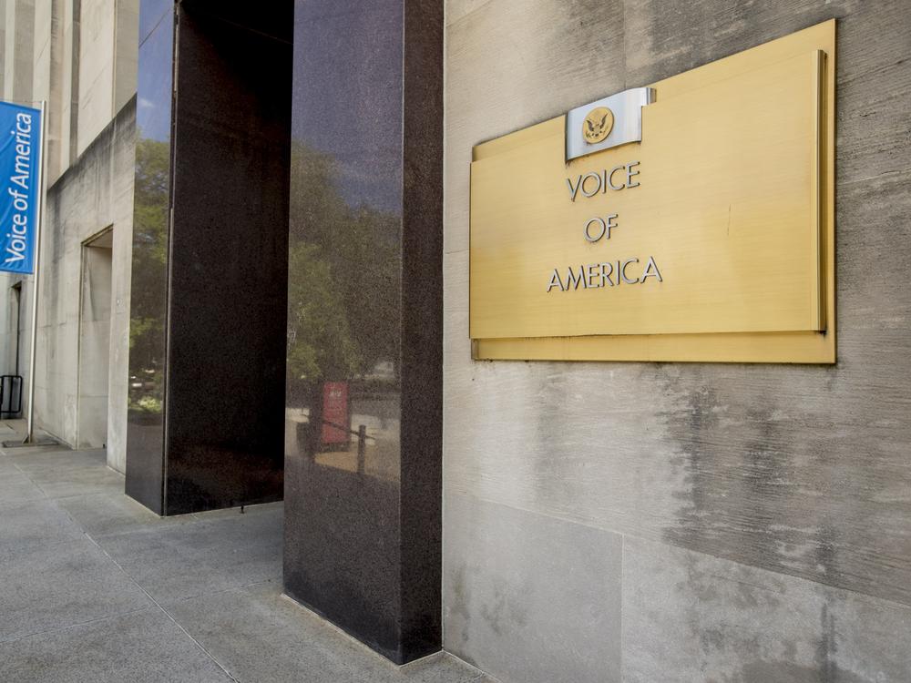 President Trump's late-night decree Friday led to orders gutting the Voice of America and other U.S.-funded international broadcasters.