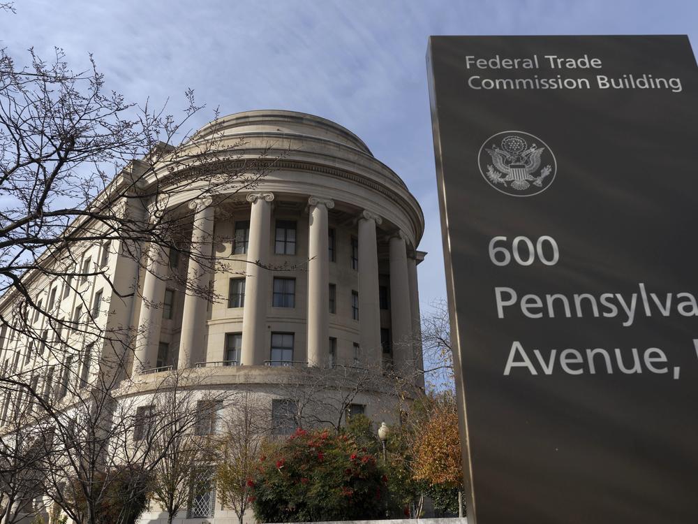 The Federal Trade Commission building is seen in Washington, D.C.