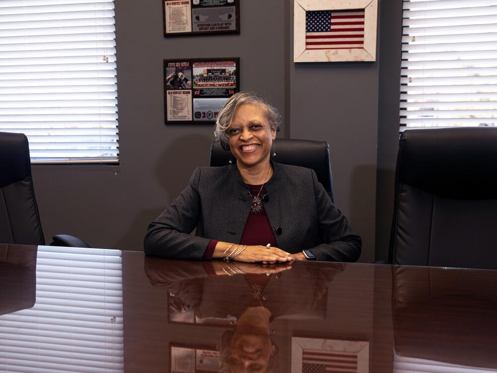 Karen Anderson, the head of Alabama's new Office of Math Improvement. Anderson has been a driving force behind implementing the state's ambitious Numeracy Act.