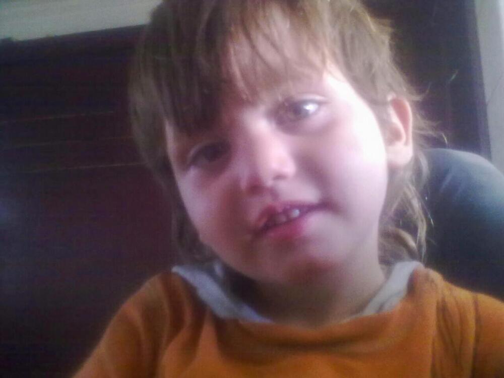 The little boy is one of the three children of Hani al-Farra who went missing, along with his pregnant wife, in 2013.