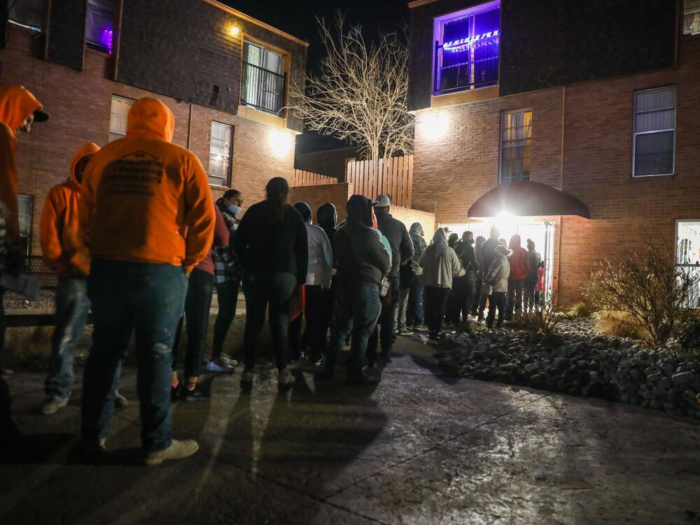 A vaccination event in December 2021 in Denver's Montbello neighborhood organized by Julissa Soto. She estimates she helped 60,000 people get their COVID shots.