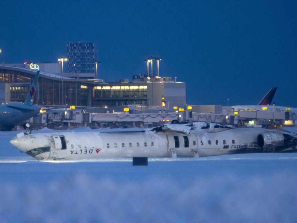 Canadian investigators say a Delta Air Lines regional jet that crashed while attempting to land at the Toronto Pearson International Airport last month was descending too quickly. The plane flipped over after the hard landing. None of the 80 people on board died but two passengers were seriously injured.