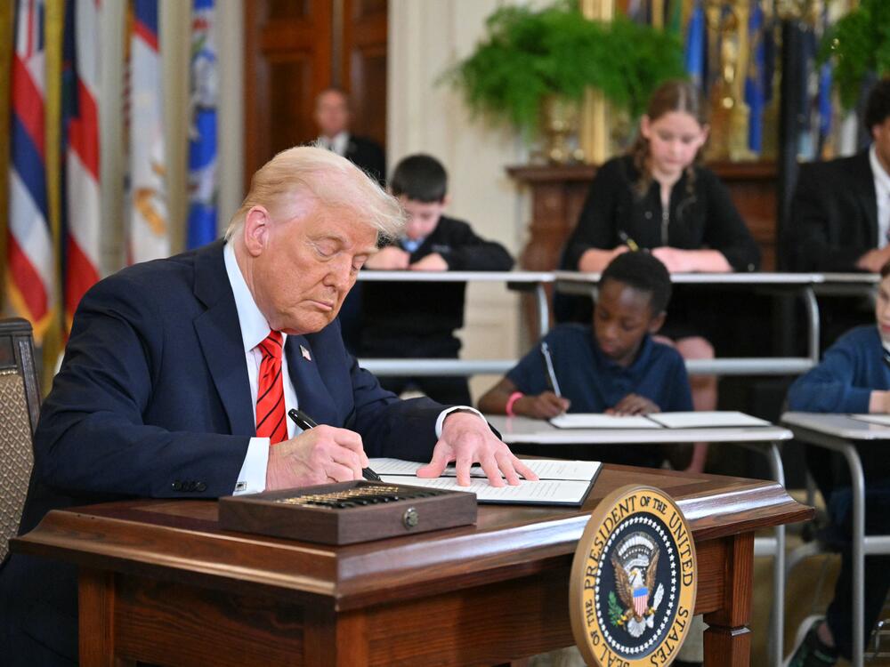 On Thursday, President Donald Trump signed an executive action to begin dismantling the U.S. Department of Education.