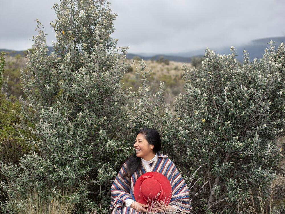 Paulina Iza Tipán, who's 36, is a guide in Ecuador's Cotopaxi National Park. She has lived near the Cotopaxi Volcano all her life and, even so, she says that every day she sees it differently. 