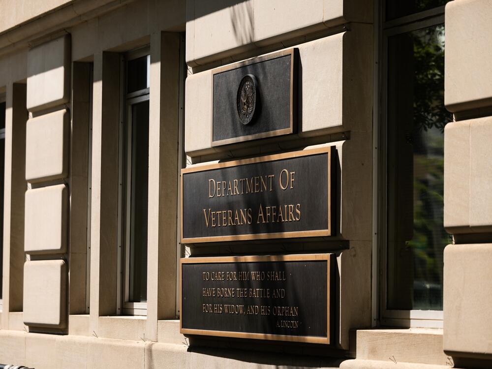 The U.S. Department of Veterans Affairs building in Washington, DC in a 2024 file photo.