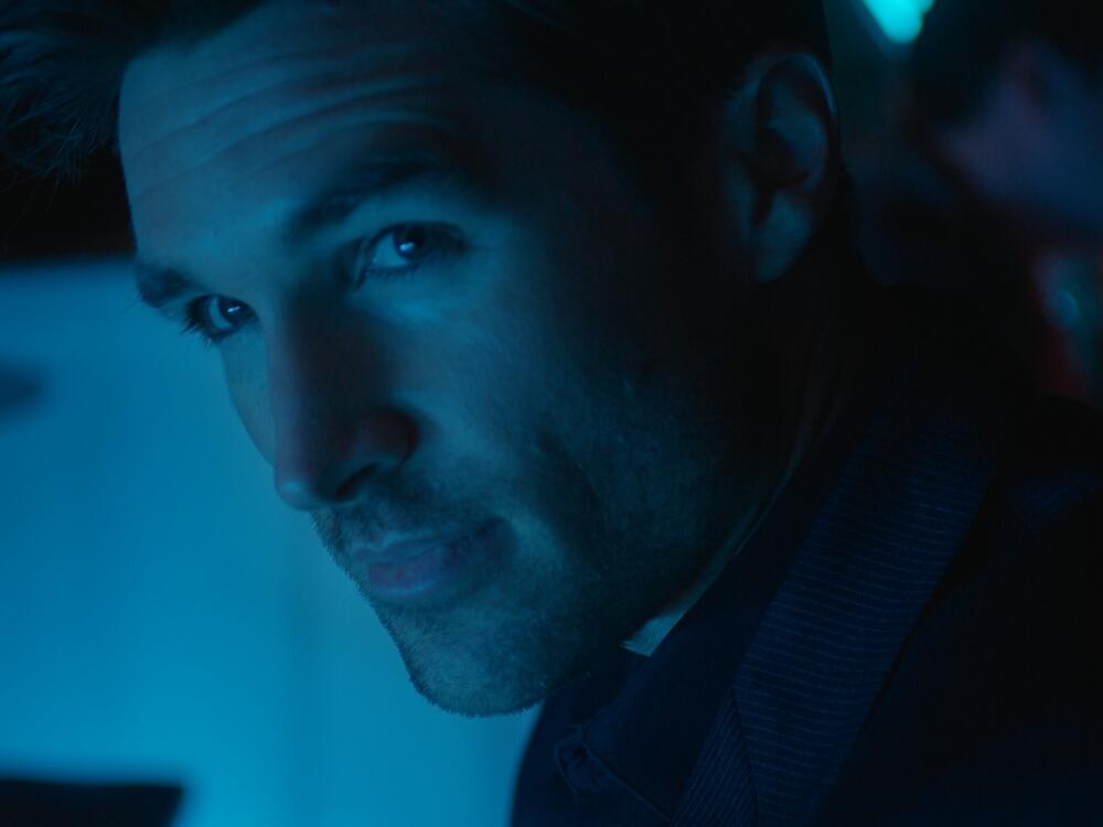 Actor Marc Herrmann has starred in several micro dramas. He's shown above in <em>Billionaire CEO's Secret Obsession.</em>