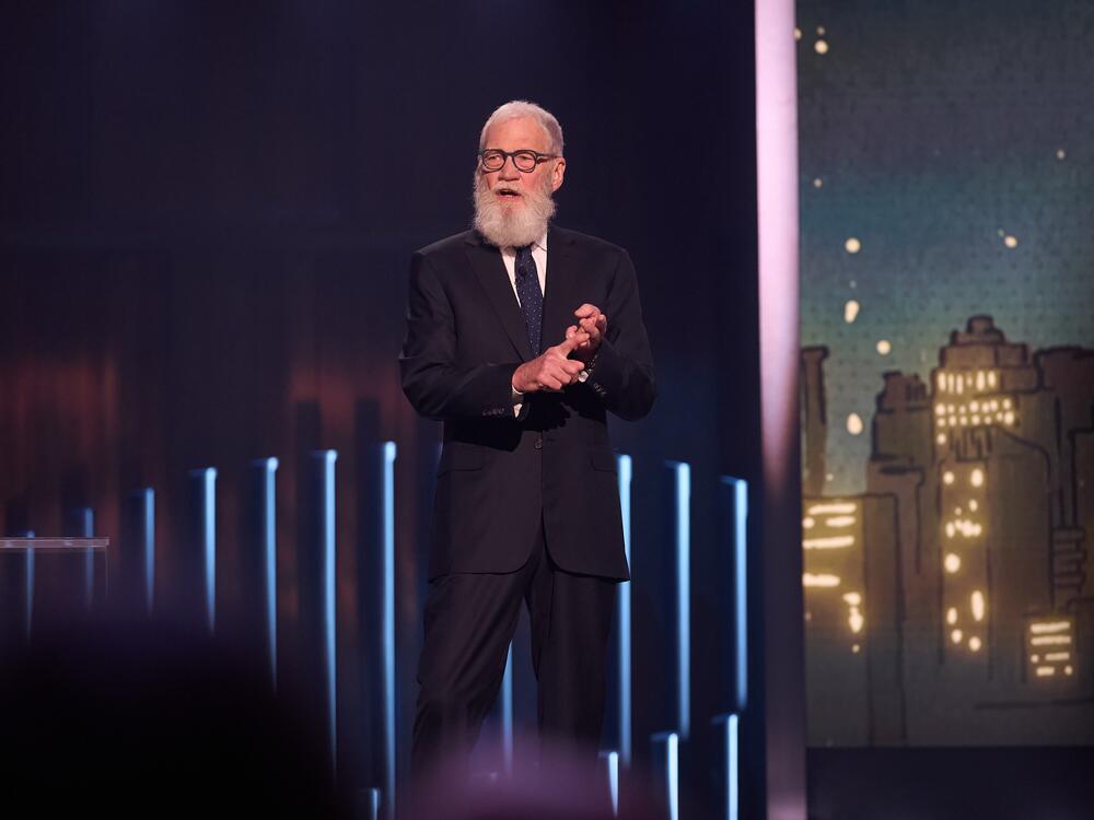 David Letterman at the Kennedy Center.