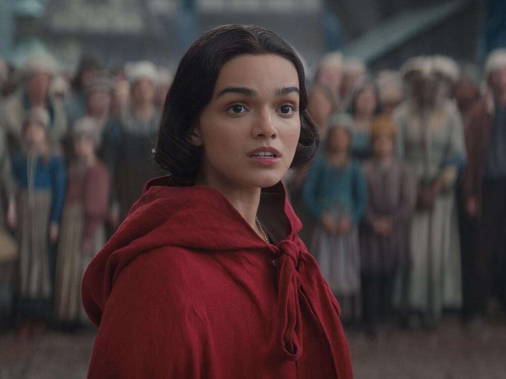 Rachel Zegler as Snow White in Disney's live action remake.