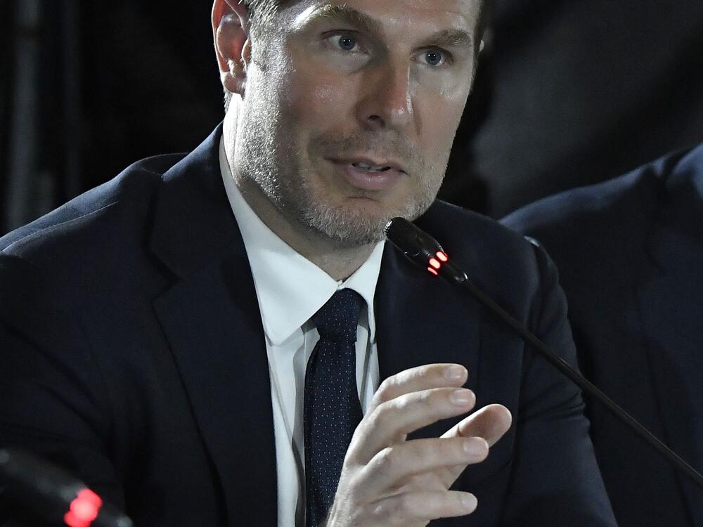 Pete Marocco, photographed in 2019 as he participated in the roundtable 