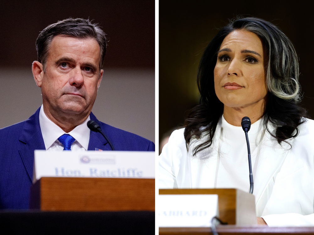 CIA Director John Ratcliffe, Tulsi Gabbard