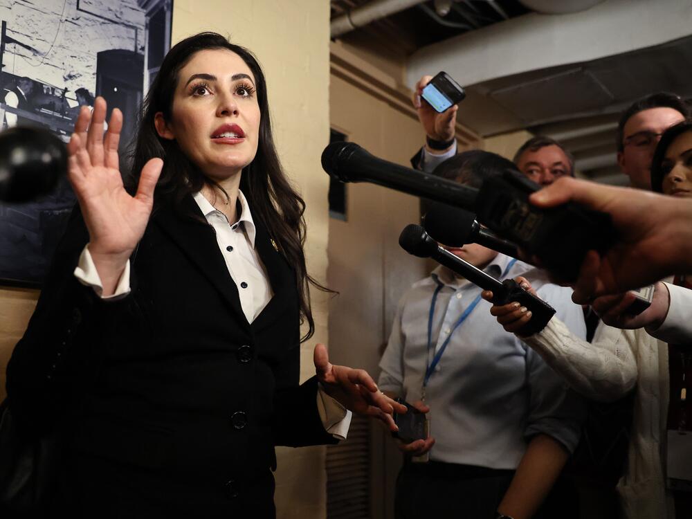 Rep. Anna Paulina Luna, R-Fla., seen here at the U.S. Capitol on December 20, 2024, is working on a measure that would allow new parents to vote by proxy.