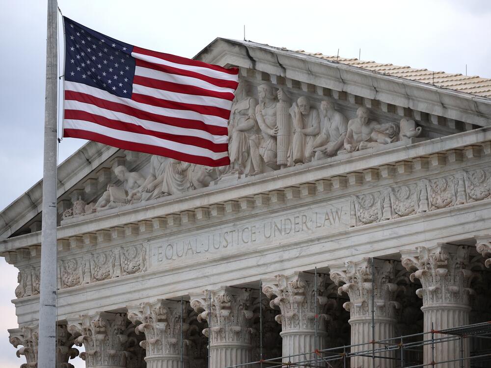 The U.S. Supreme Court is shown March 17, 2025 in Washington, D.C.