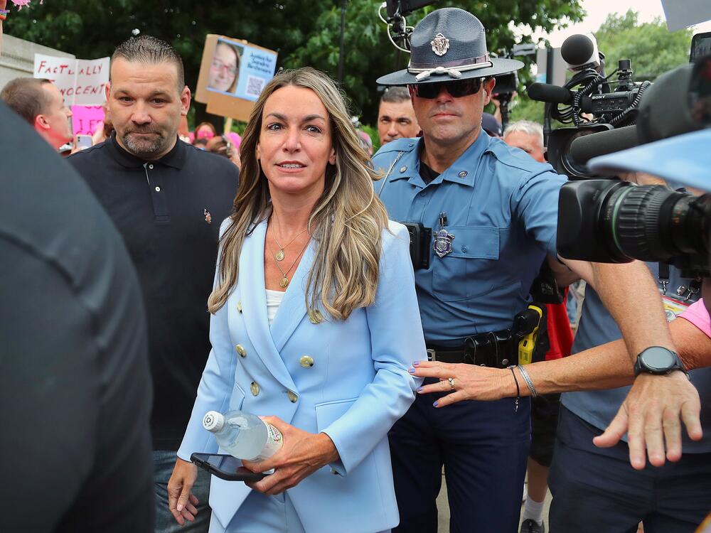 Karen Read, pictured outside of the Norfolk Superior Court for a hearing in August. Her legal team tried for months to get her second trial dismissed.