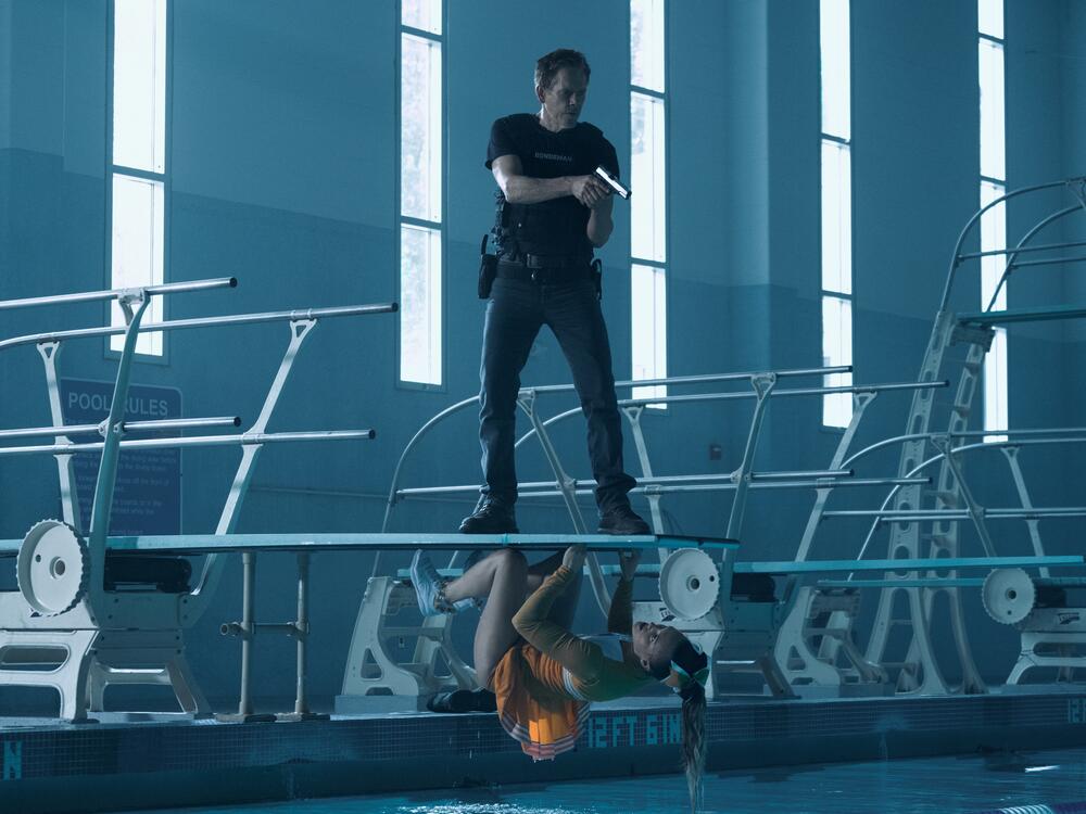 Kevin Bacon and Alea Hansinger in <em>The Bondsman. </em>