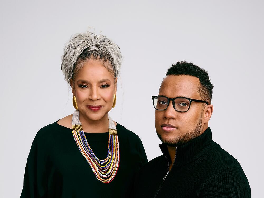 Director Phylicia Rashad (left) worked closely with playwright Branden Jacobs-Jenkins (right) in creating his sophomore work, <em>Purpose</em>.