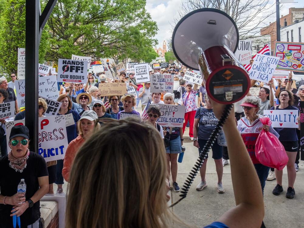 Hundreds of people gathered in Macon, Ga. for the 