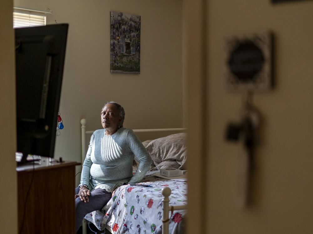 Trinity Woods resident Sonya Urquhart says that before moving in, she was living in her car and with friends from the restaurant where she still works. She said the lack of central AC is horrible, but, 