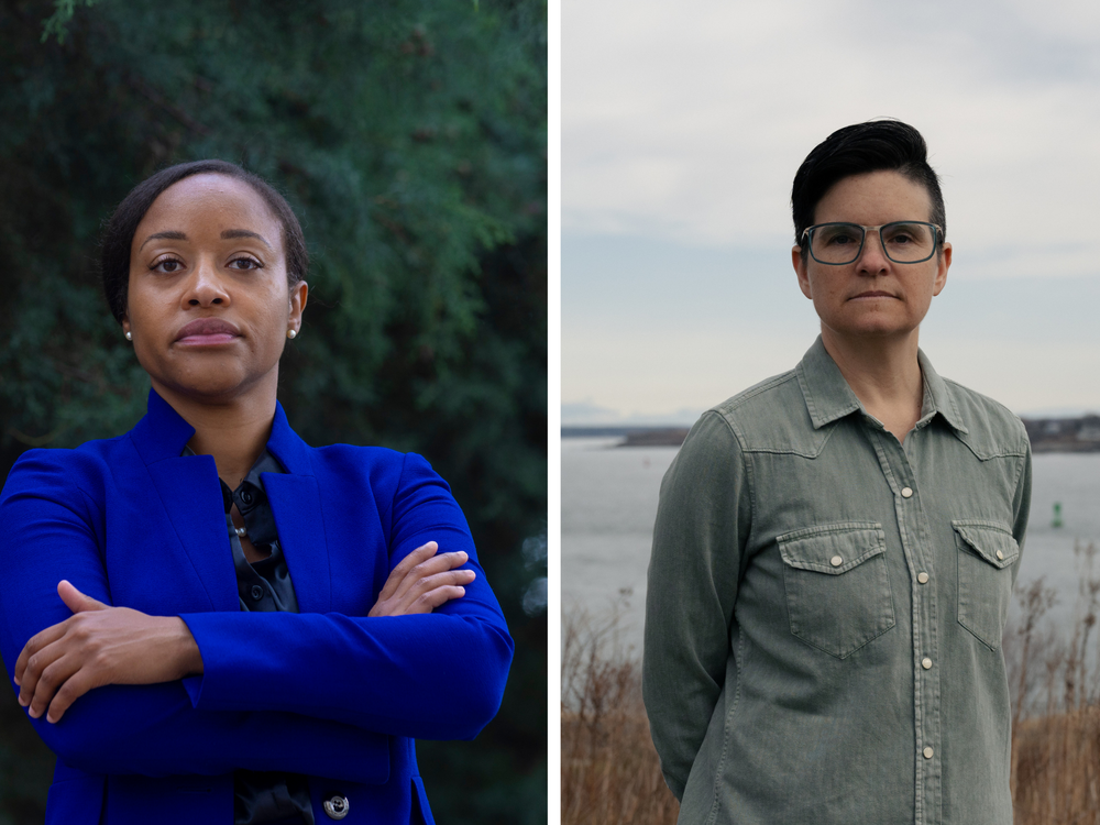 Sherrell Pyatt (left) and Mahri Stainnak were removed from their federal government positions soon after President Trump signed two executive orders ending diversity, equity, inclusion and accessibility (DEIA) efforts in the federal government. That's despite the fact that they were not working in DEIA offices at the time of their dismissals.
