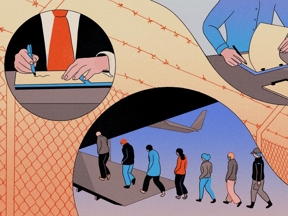 NPR spoke to immigration experts and lawyers and reviewed government documents to break down the steps of the U.S. deportation process and its cost.