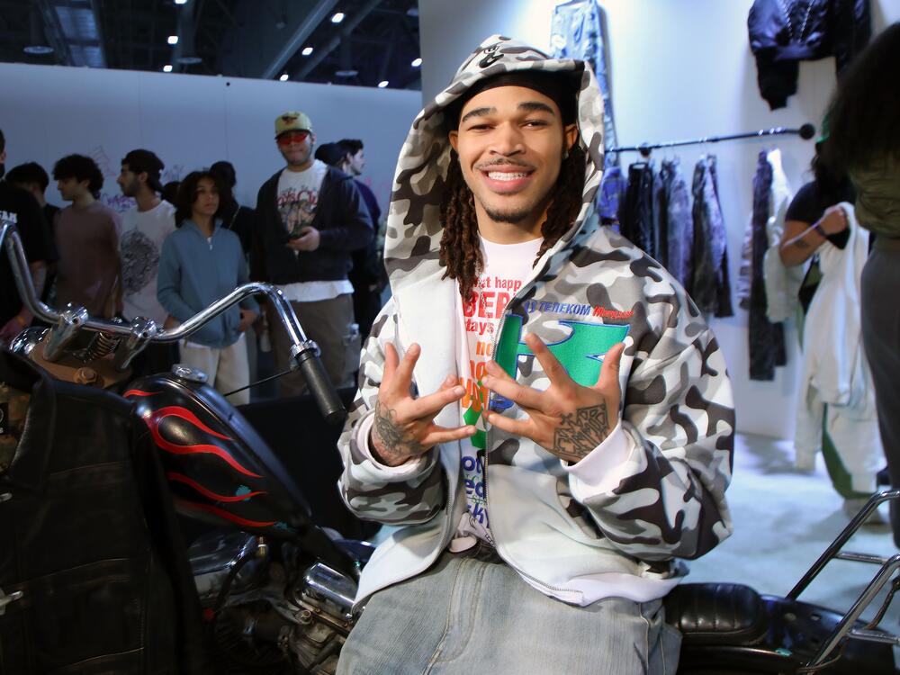 PlaqueBoyMax attends ComplexCon in Las Vegas in November 2024. Already an online celebrity for his livestreams, he released his debut EP, <em>LONDON</em>, on March 20.