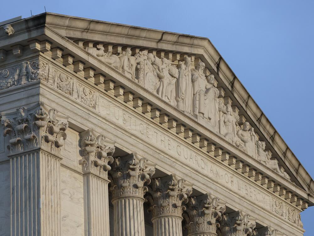 The U.S. Supreme Court is shown March 17, 2025 in Washington, DC.