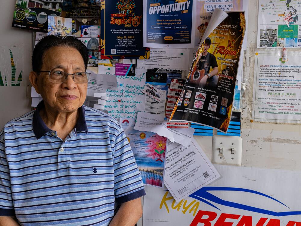 Edward Dizon Sr., a regular customer at the Manila Oriental Market.