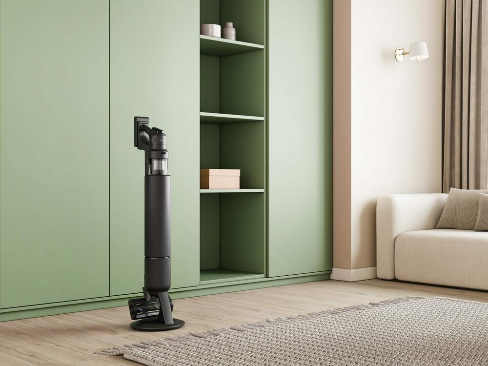Samsung's Bespoke Jet AI Ultra 2025 includes abilities to get alerts for incoming calls and texts. It's one of many home appliances embracing AI features.