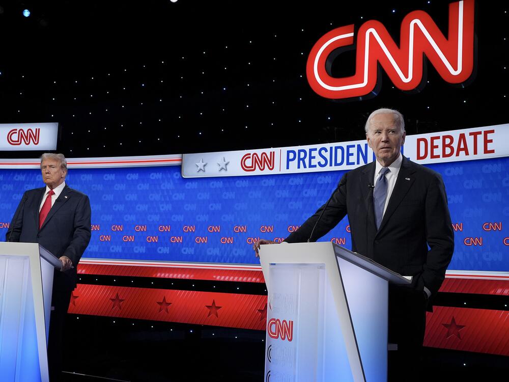 President Joe Biden debated former President Donald Trump on June 27, 2024. Biden's lackluster performance led to increased calls for him to drop out of the election.