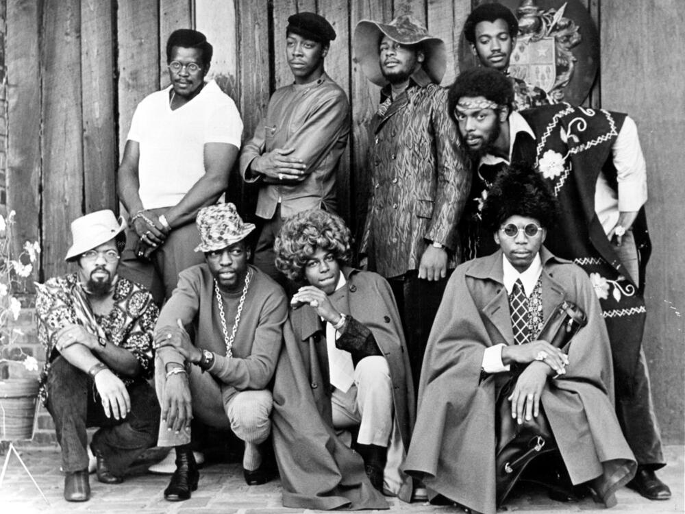 Members of the Parliament-Funkadelic collective in 1970.