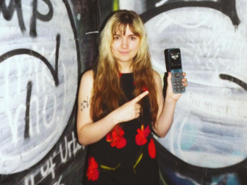 August Lamm two years into her dumbphone journey in New York, July 2024.