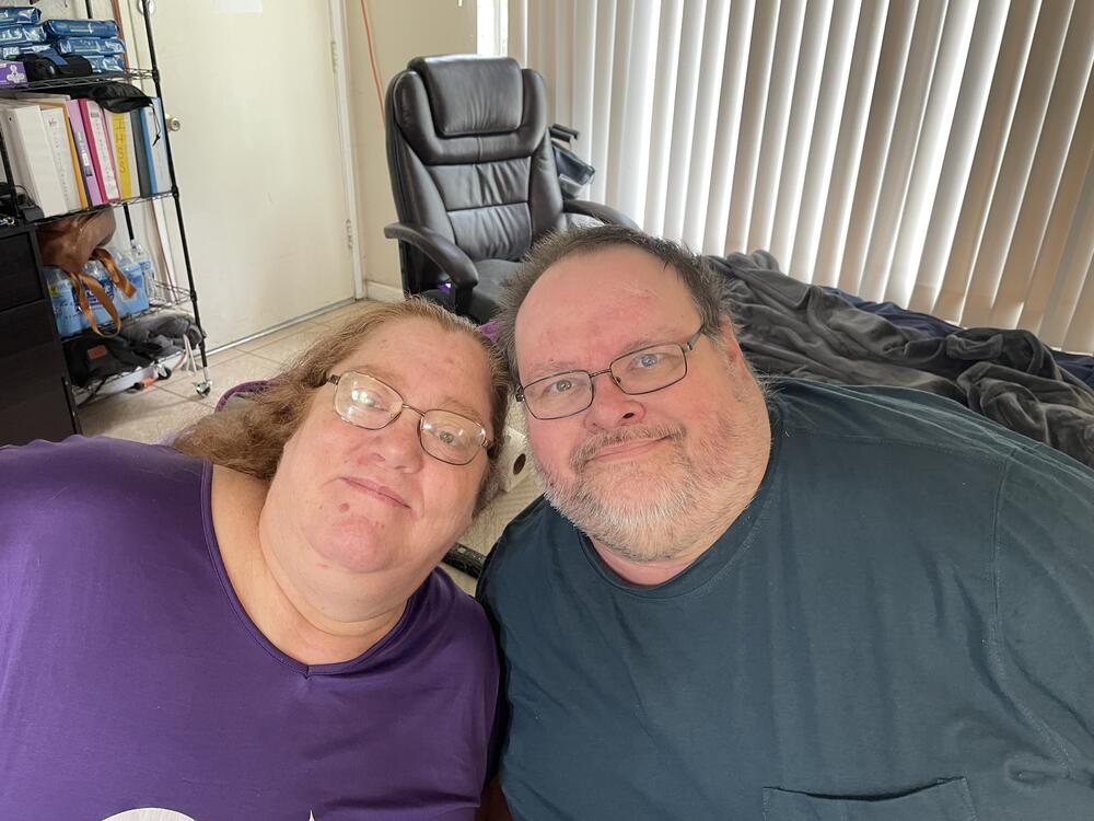 Sharon Duchessi and her partner