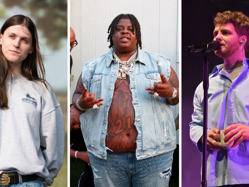 Cult singer-songwriter Ethel Cain (left), rapper BigXthaPlug (middle) and singer-songwriter Alex Warren (right) all break into the Top 10 of <em>Billboard</em>'s charts this week for the first time.