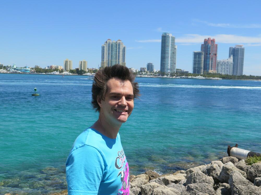 Colin Foord installed an underwater video camera on a busy channel on Miami's Biscayne Bay.