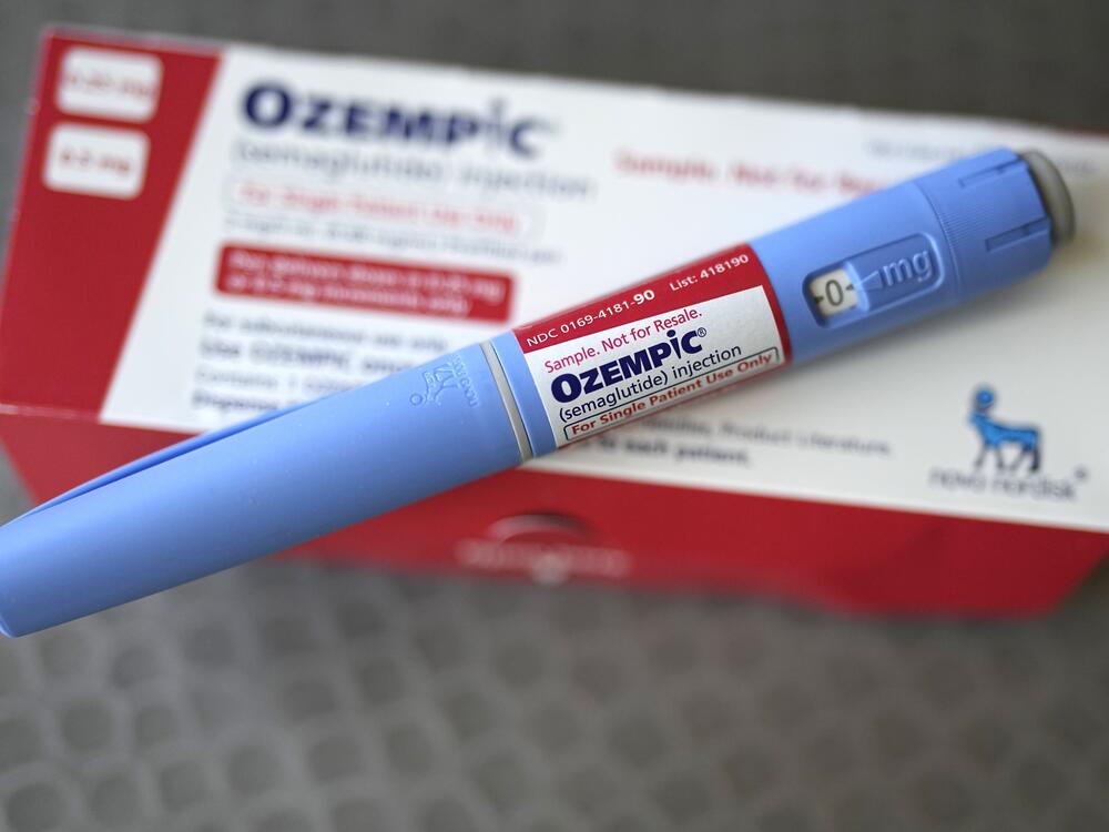 The injectable drug Ozempic is shown in Houston on July 1, 2023.