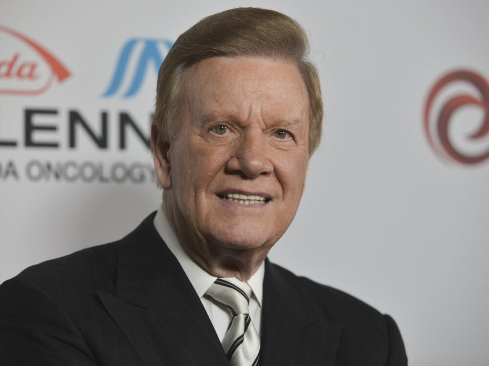 Wink Martindale arrives at the International Myeloma Foundation 7th Annual Comedy Celebration at The Wilshire Ebell Theatre in 2013.