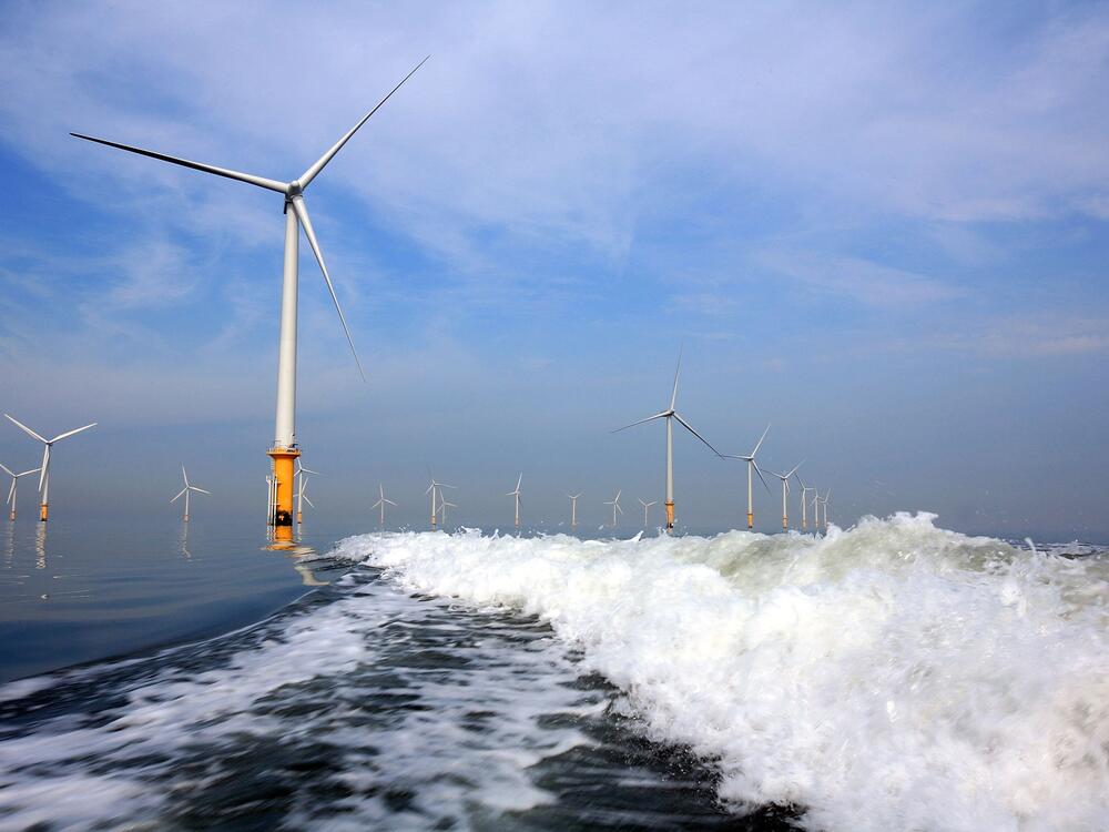 The Trump administration is halting an offshore wind project in New York. Energy experts worry that the U.S. will fall behind other countries with booming offshore wind, like the United Kingdom.