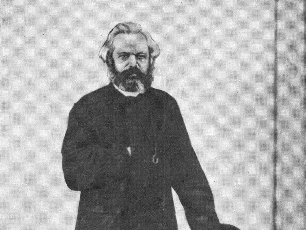 German philosopher Karl Marx circa 1866.