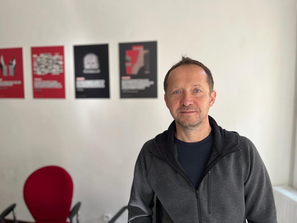 Journalist Andras Petho runs the investigative reporting center Direkt36. Petho, like many journalists in Hungary, was forced out of his former newsroom when it bowed to the influence of Prime Minister Viktor Orban.