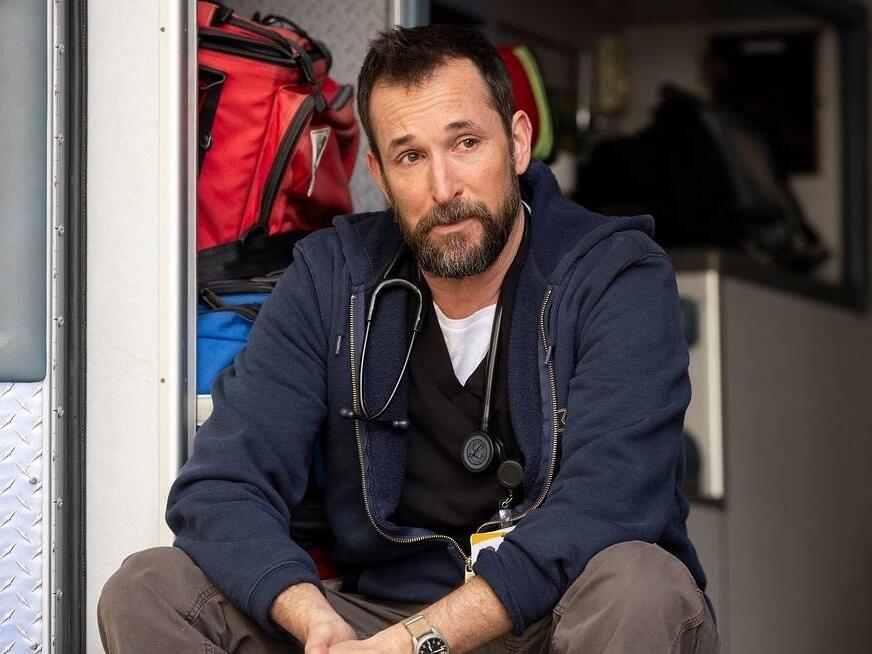 Noah Wyle plays a senior attending physician working through PTSD in a Pittsburgh teaching hospital in the Max series <em>The Pitt.</em>