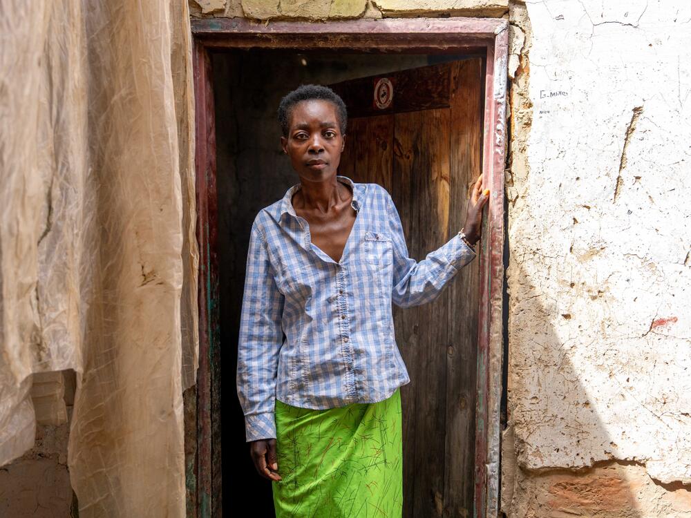 For more than two months, Mary Mayongana, 42, hasn't been able to consistently take her HIV medication. She says she feels weak and has developed an itchy rash.