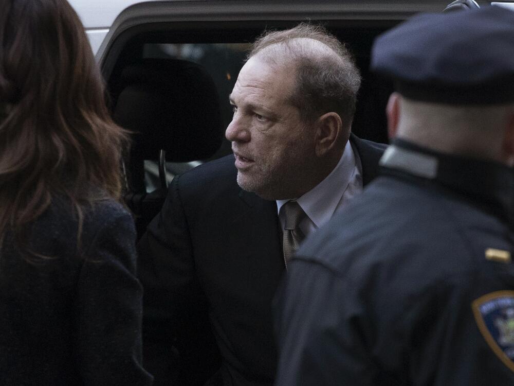 Harvey Weinstein arrives at court for jury selection on Wednesday, Jan. 8, 2020, in New York.